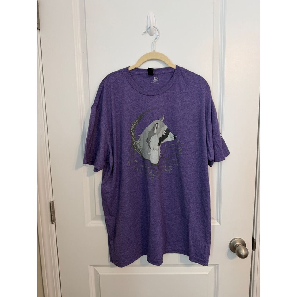 Gildan Heather Purple Softstyle Crewneck Tee